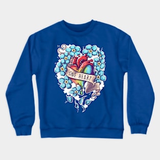 One Heart Crewneck Sweatshirt